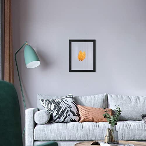 ONE WALL 11x14 Inch Floating Frame, Black Wood Double Glass Float Picture Frame Display 11x14/8x10/5x7 Inch Photos or Plant or Petal Specimens for Wall and Tabletop - Mounting Accessories Included - Image 5