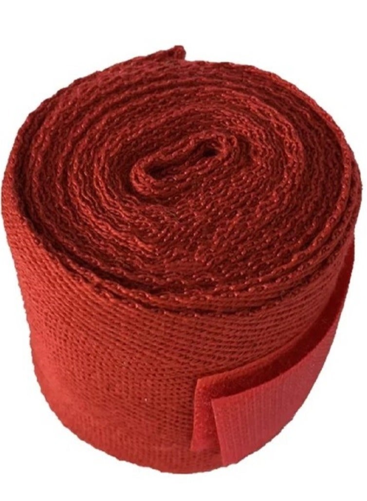 Generic Fitness Protective Ring Set - Double Hand Wrap for Boxing and Karate, Specially Designed to Protect Hands from Impact and Enhance Workout Performance, Stylish Red - Image 2