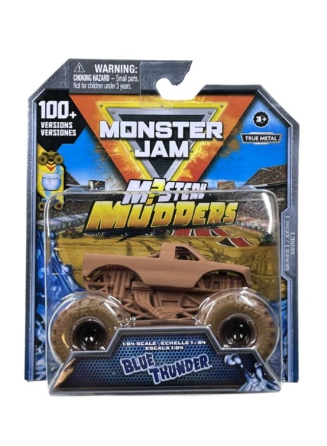 Monster Jam قطعة واحدة 1:64 مركبة غامضة - متنوعة - Image 1