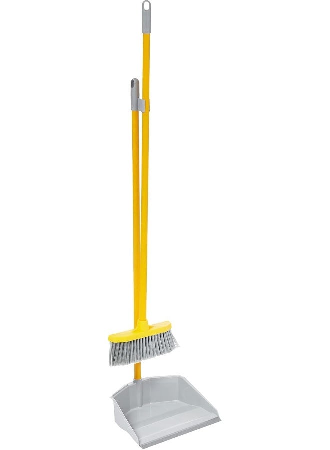 APEX UPRIGHT DUSTPAN AND BROOM SWEEP SET - Image 1