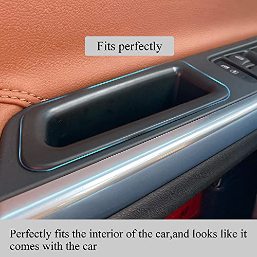 VESUL Front Row Door Side Storage Box Compatible with Volvo S60 2009-2017 2018 V60 2009-2017 2018 Armrest Phone Container Door Organizer Handle Pocket ABS Tray Insert Glove Pallet - Image 4