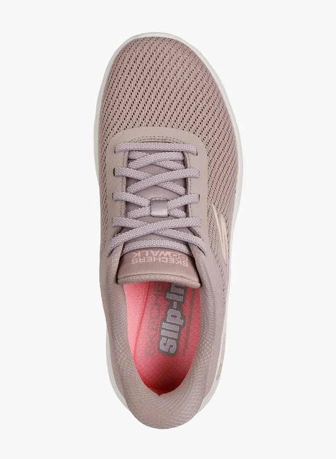 Skechers TAUPE Women Lace-Up Sports Shoes for Women | Best Price UAE