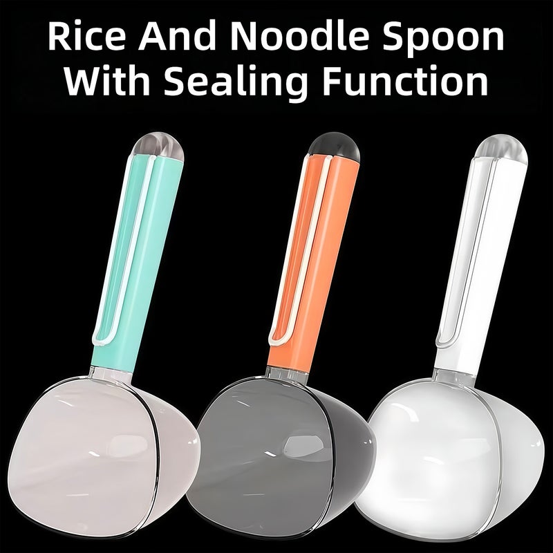 WU Orange [1 pc] Measuring Rice with Built-in  Seal - Image 3