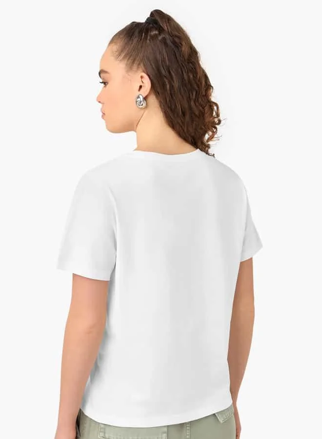 Lee Cooper Lc Logo Tee For Female