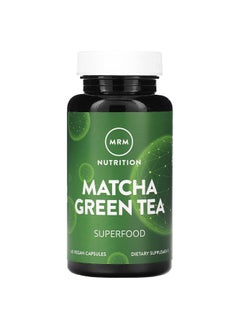 MRM Nutrition MRM Nutrition, Matcha Green Tea, 500 mg, 60 Vegan Capsules  - Image 1