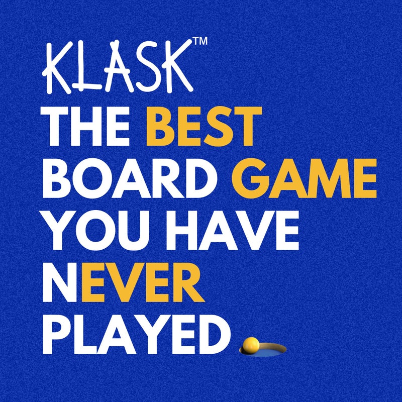 KLASK: The Magnetic Award-Winning Party Game of Skill - for Kids and Adults of All Ages Thatâ€™s Half Foosball, Half Air Hockey - Image 3