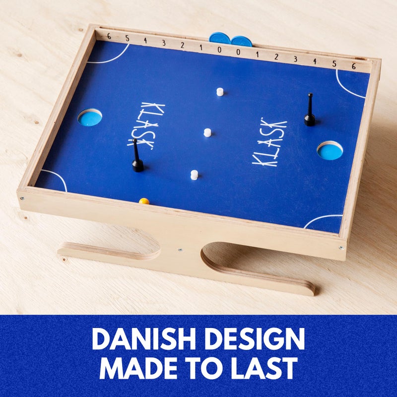 KLASK: The Magnetic Award-Winning Party Game of Skill - for Kids and Adults of All Ages Thatâ€™s Half Foosball, Half Air Hockey - Image 2
