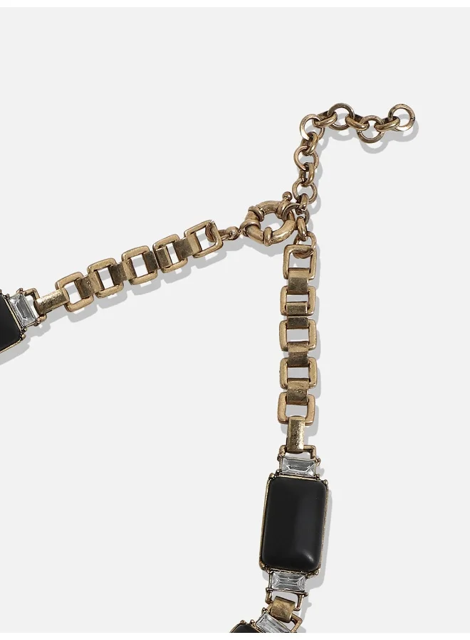 SOHI Designer Statement Stone Artificial Necklace Jewellery