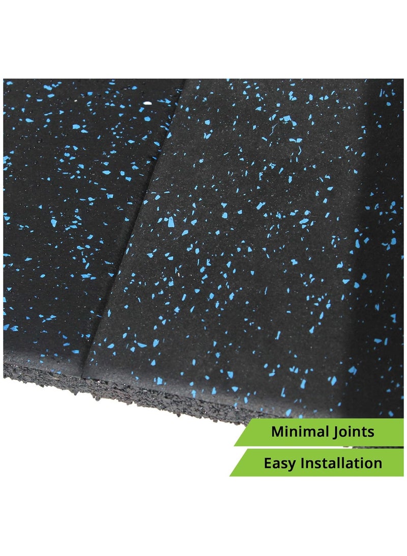 terrain TERRAFIT® Duo Square Interlocking Rubber Tiles – 50x50cm, 3cm Thick – Heavy-Duty Gym Flooring for Home, Garage, Fitness & Play Areas - Image 5