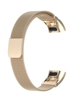 Milanese Replacement Strap Watchband For Huawei Band 3/4 Pro Champagne Gold