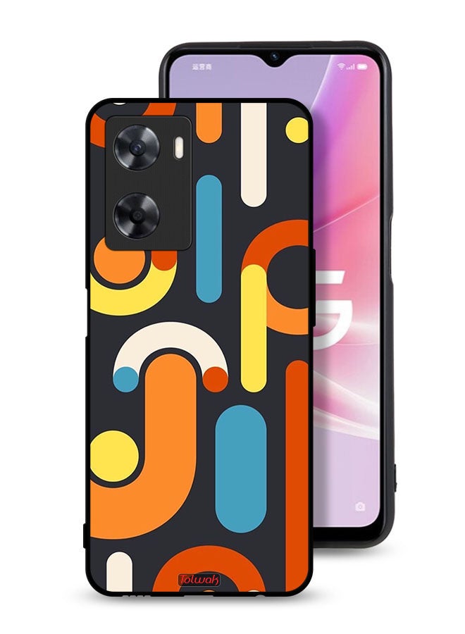 Tolwak Oppo A77 4G Protective Case Cover Pattern - Image 1