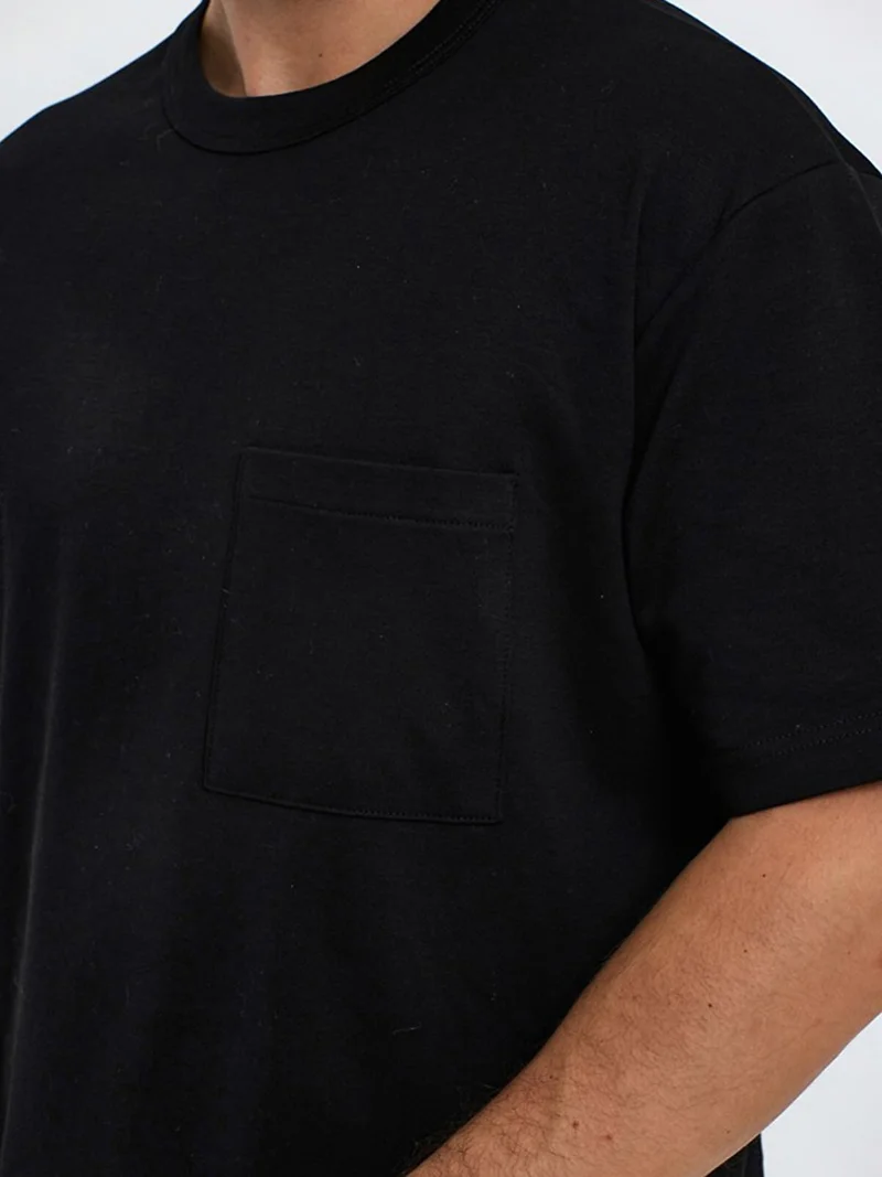 ال تي بي Men's Black T-shirt
