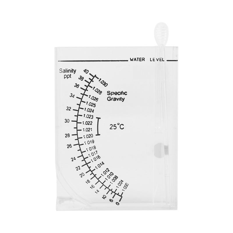 Accurate Automatic Hydrometer Salt Water Salinity Tester - Durable Easy-to-Read Marine Aquarium Meter for Brackish and Marine Tanks - Image 3