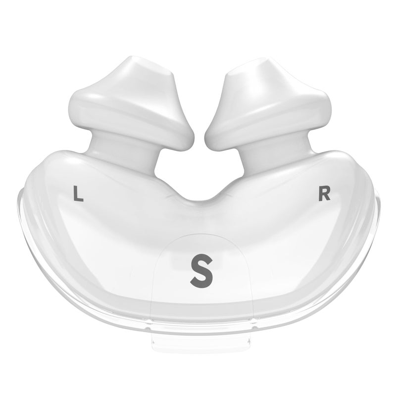Resmed وسادة أنف ريزمد P10 - وسادة قناع CPAP سيليكون بديلة - نظام الإطار وحزام الرأس غير مشمول - ملحق CPAP متميز - صغير - Image 1