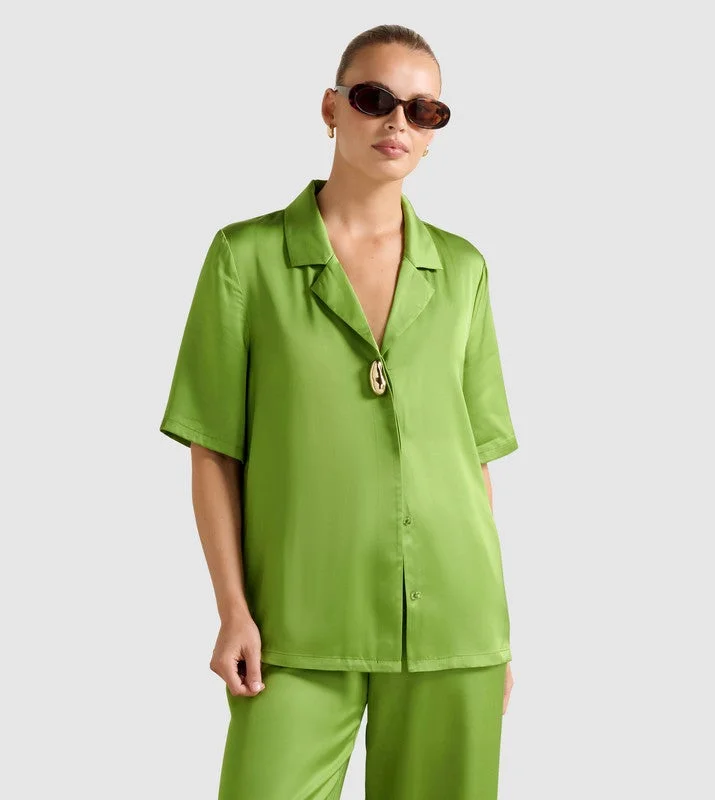 فورايفر نيو CARRIE Short Sleeves Oversized Shirt