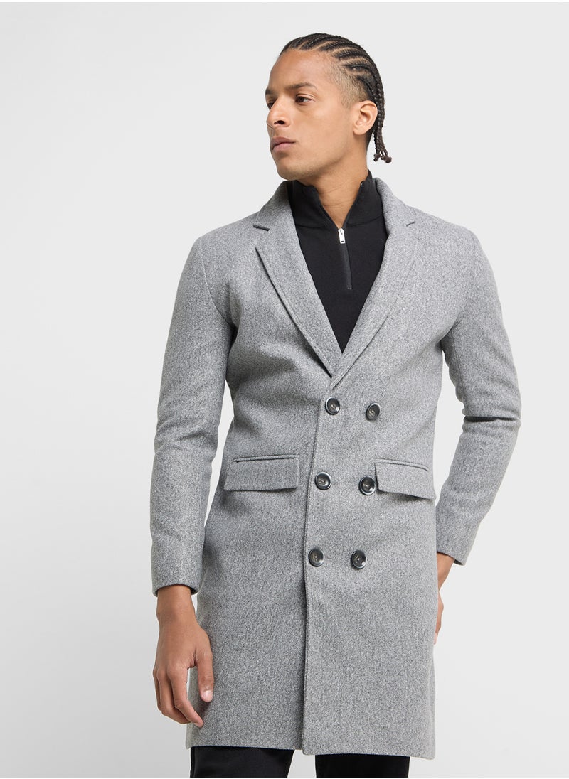 Robert Wood Long Overcoat  - Image 1