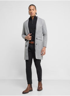 Robert Wood Long Overcoat  - Image 4