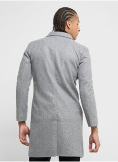 Robert Wood Long Overcoat  - Image 2
