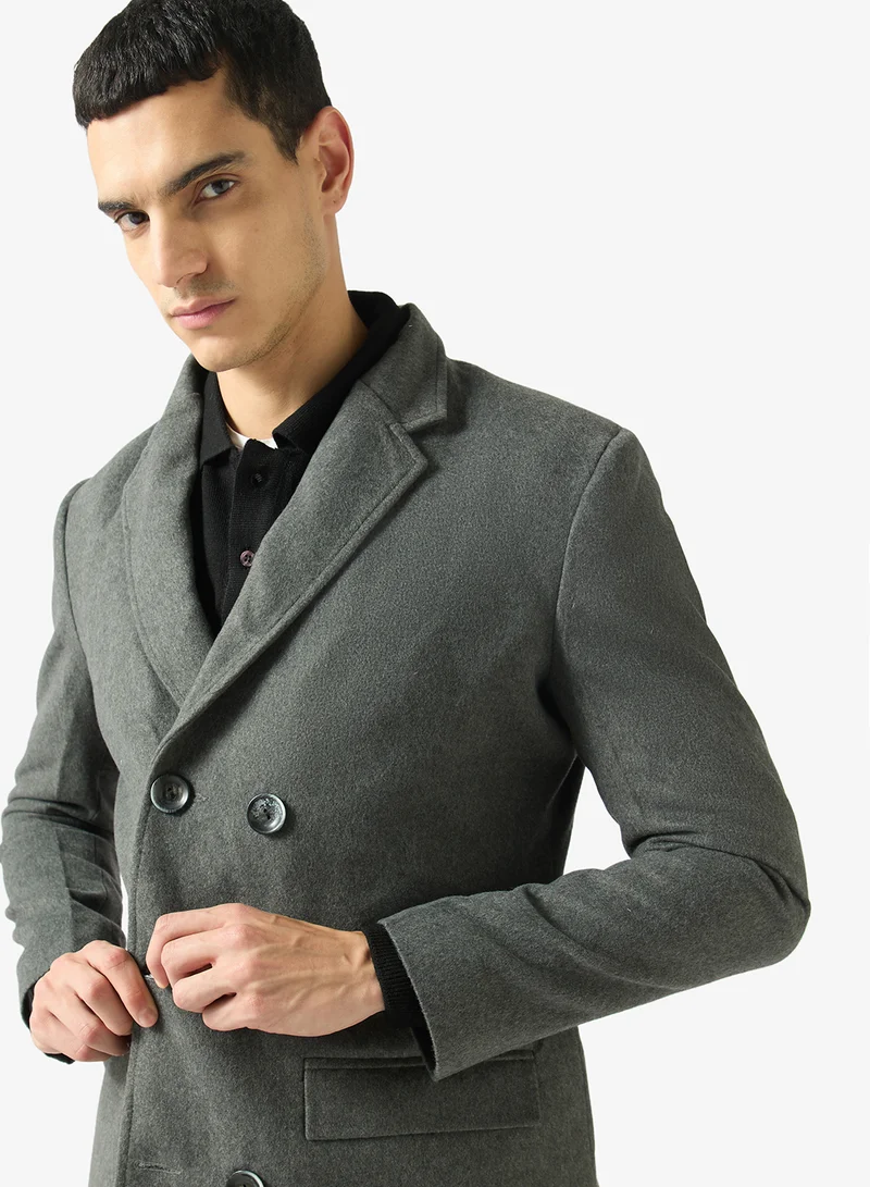 Robert Wood  Long Overcoat for Men | Best Price UAE