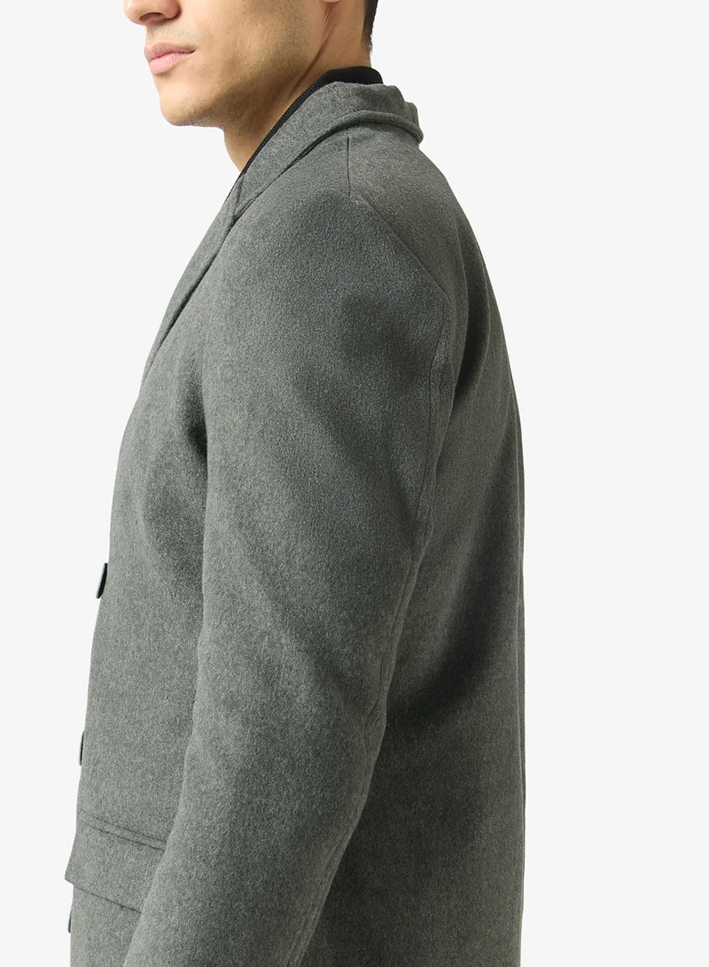 Robert Wood  Long Overcoat for Men | Best Price UAE