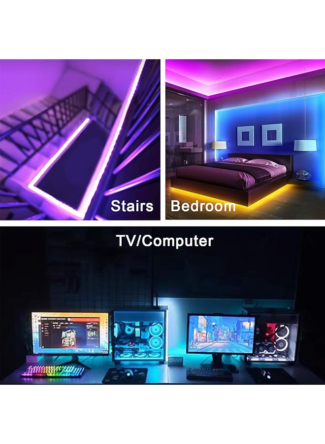 erorex 44 Key Rgb Led Ir Remote Control 2 Pack Led Light Remote Replacement Controller Wireless Dimmer For 3528 2835 5050 Rgb Led Strip Lights - Image 5