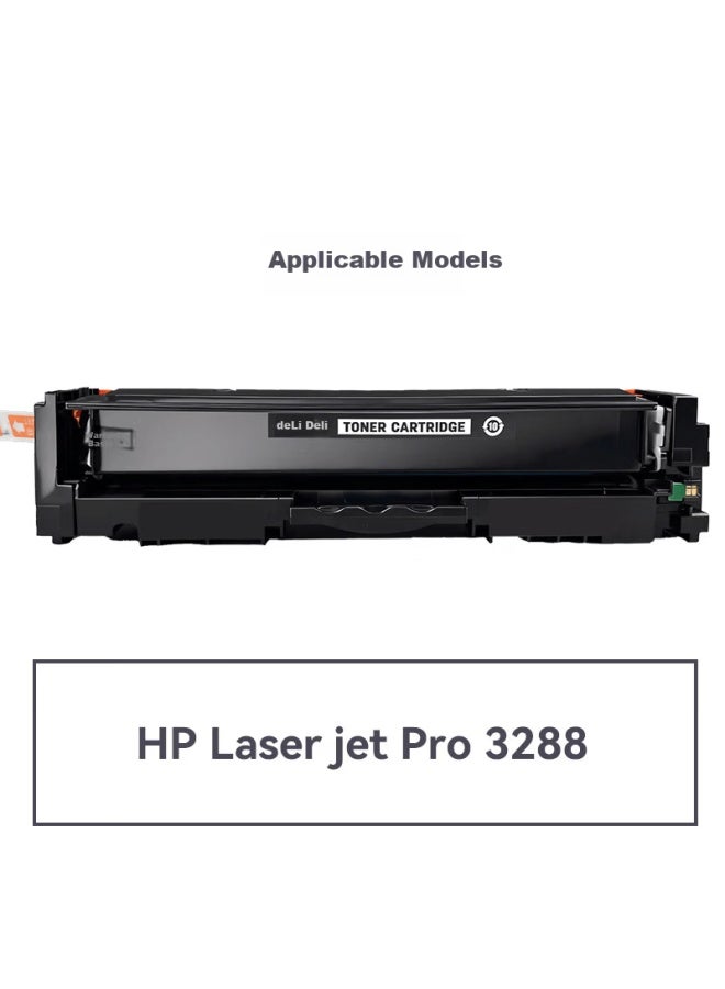 Deli خرطوشة حبر دلي W2220a/222a متوافقة مع طابعات HP 3388sdw، 3288dw، 3288dn، 3388fdw، 3203dw، سوداء، عبوة واحدة، 1800 صفحة - Image 2