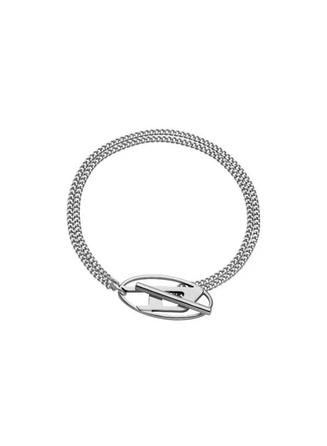 ديزل Logo Elegant Base Metal Bracelet