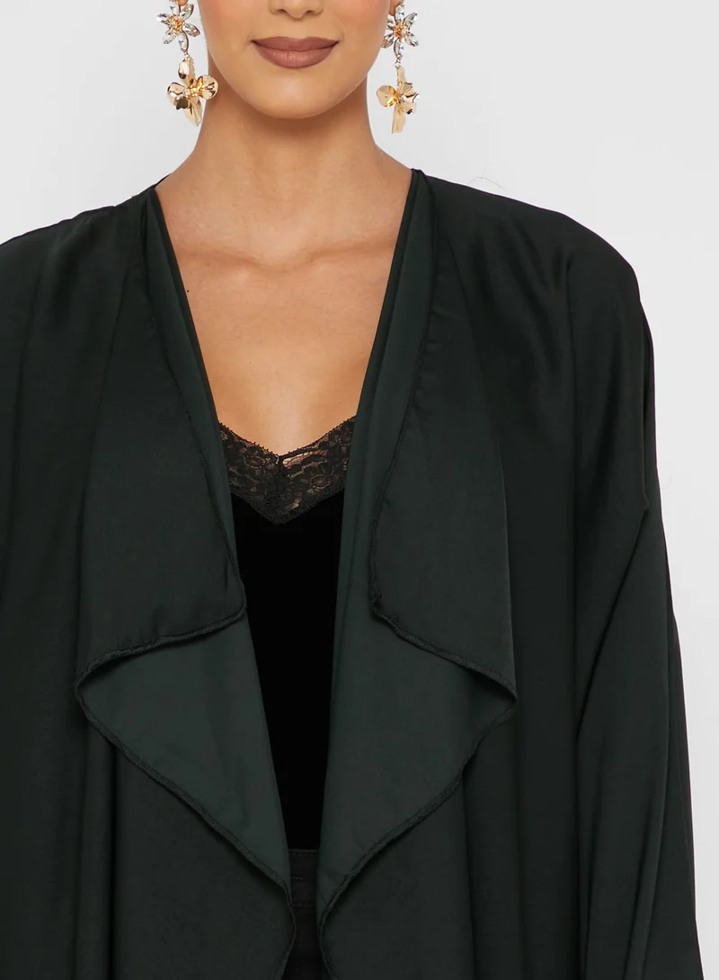 hayas closet Pleated Abaya