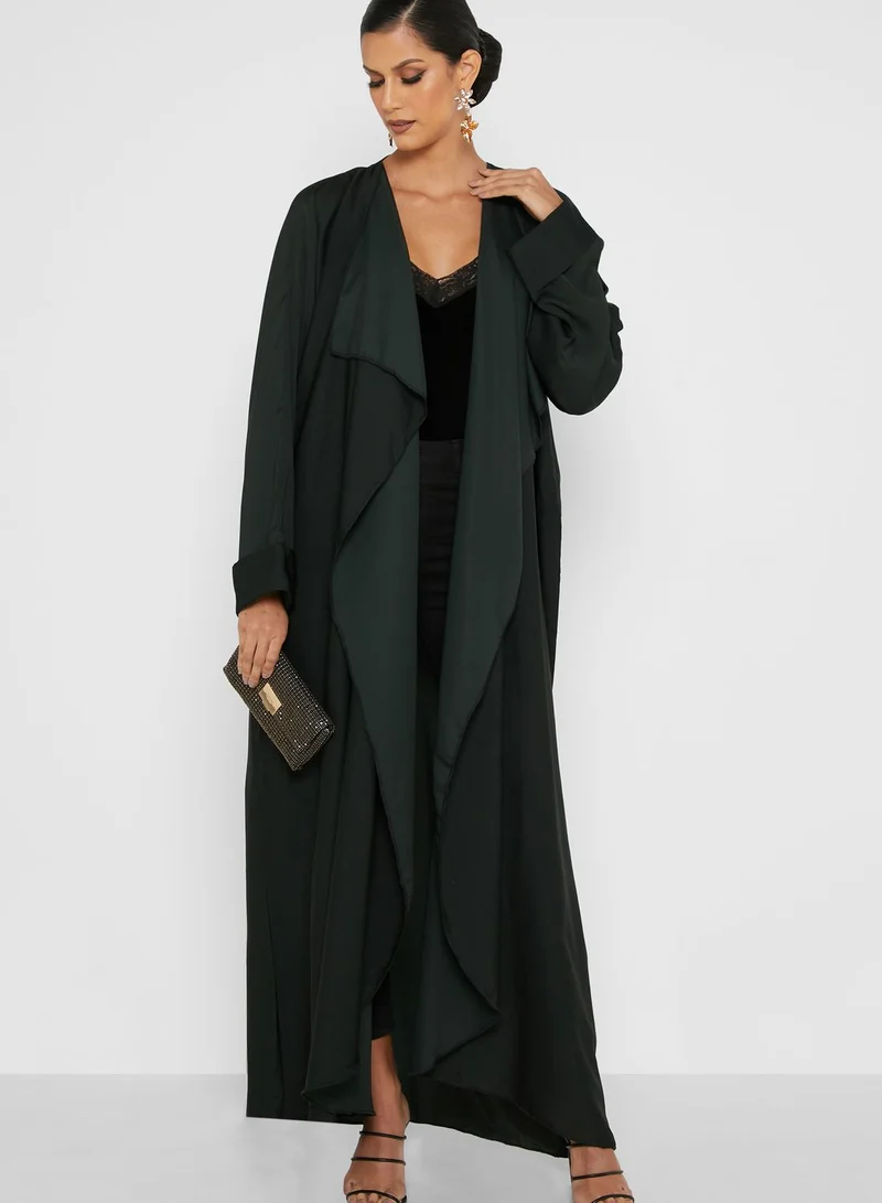 hayas closet Pleated Abaya