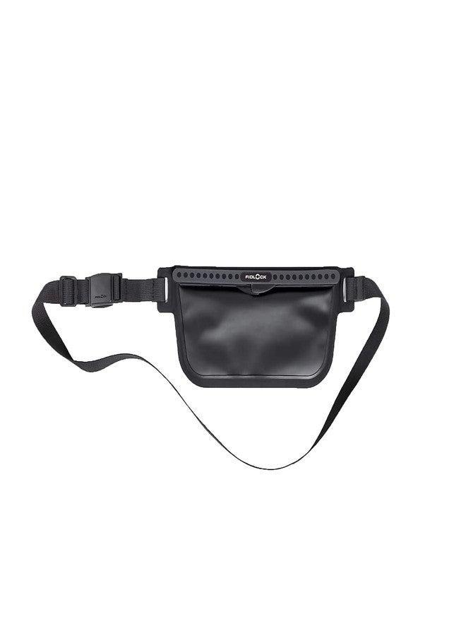 FIDLOCK Hermetic Sling Phone Dry Bag - Waterproof Pouch for Cellphone with Magnetic Self-Sealing Closure - Full Touch Functionality Through The Case - Black - Image 1