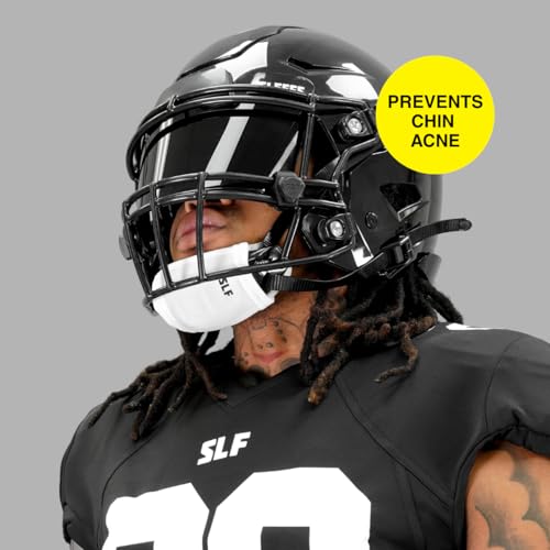 SLEEFS Football Chin Strap Cover - One Size Fits All Cushion - Shield Compatible with Virtually All Helmets - Adult and Youth - Image 2