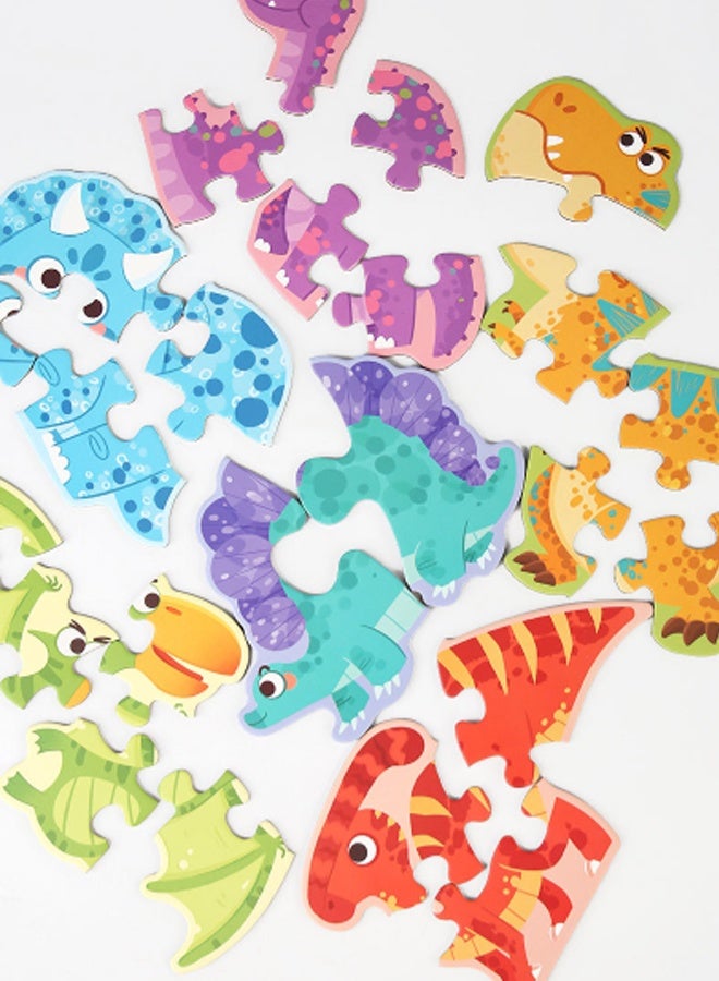 HALAMODO Animals Puzzles for Kids Age 3+ Year Old, Montessori Toddler Jigsaw Puzzles for Girl boy Activities Learning Educational Birthday Gift Toys - Image 5