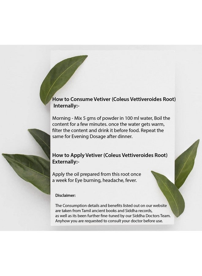 DIETS ORGANICS Vetiver Roots Powder- 100 Gms  - Image 2