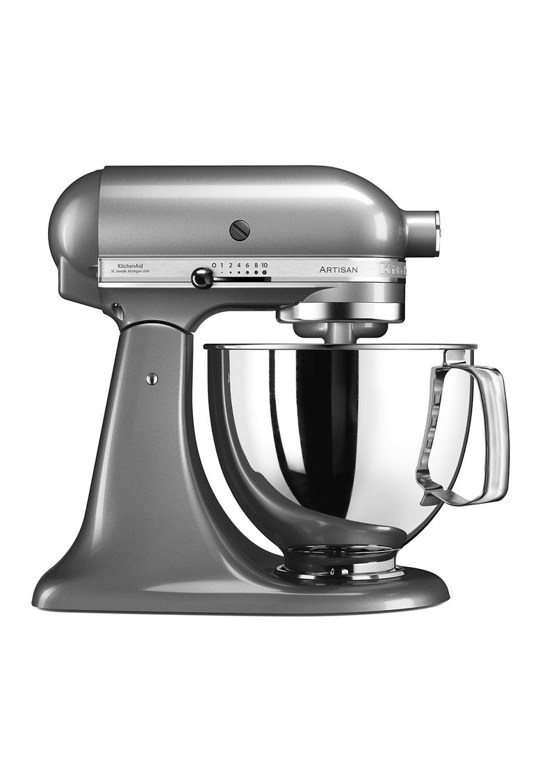 KitchenAid Artisan Tilt-Head Stand Mixer 4.8 L 300 W 5KSM125BCU Contour Silver - Image 1