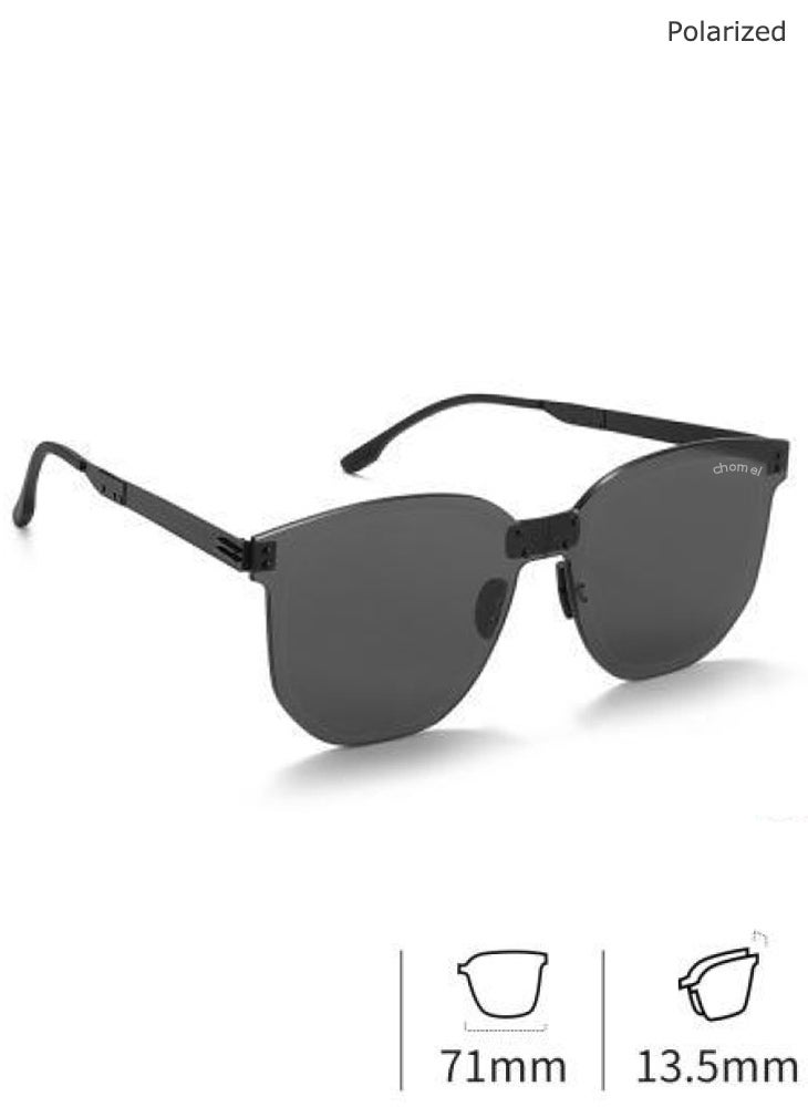 Chomel Fashion High-Definition Nylon Lens Sunglasses For Women's High-End Elegant Anti-Ultraviolet Anti-Blue Light  - Image 4