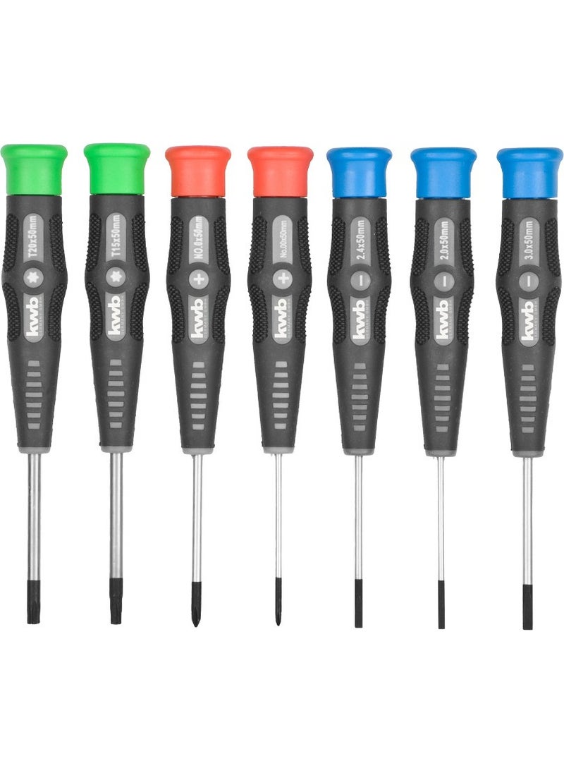 kwb Electronics Screwdriver Set 7 Pieces 49146200  - Image 4