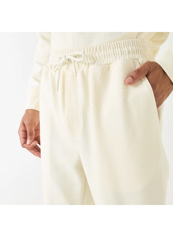 Kappa Kappa Drawstring Closure Joggers with Pockets