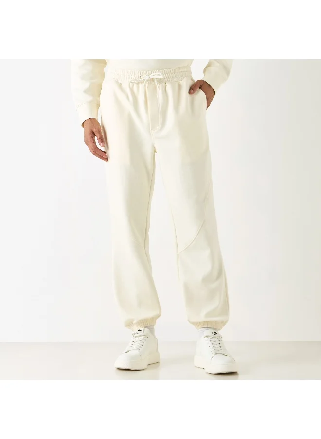 Kappa Kappa Drawstring Closure Joggers with Pockets