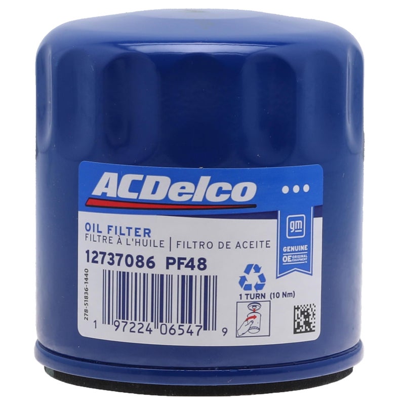 ACDelco GM Original Equipment PF48 12737086 Oil Filter