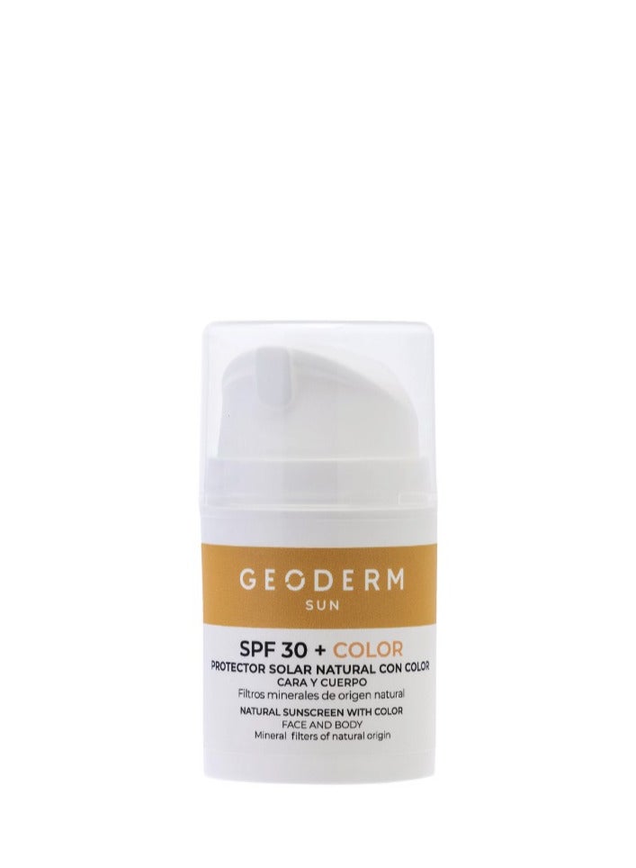 NATURAL SUNSCREEN SPF30 + COLOR 50ML