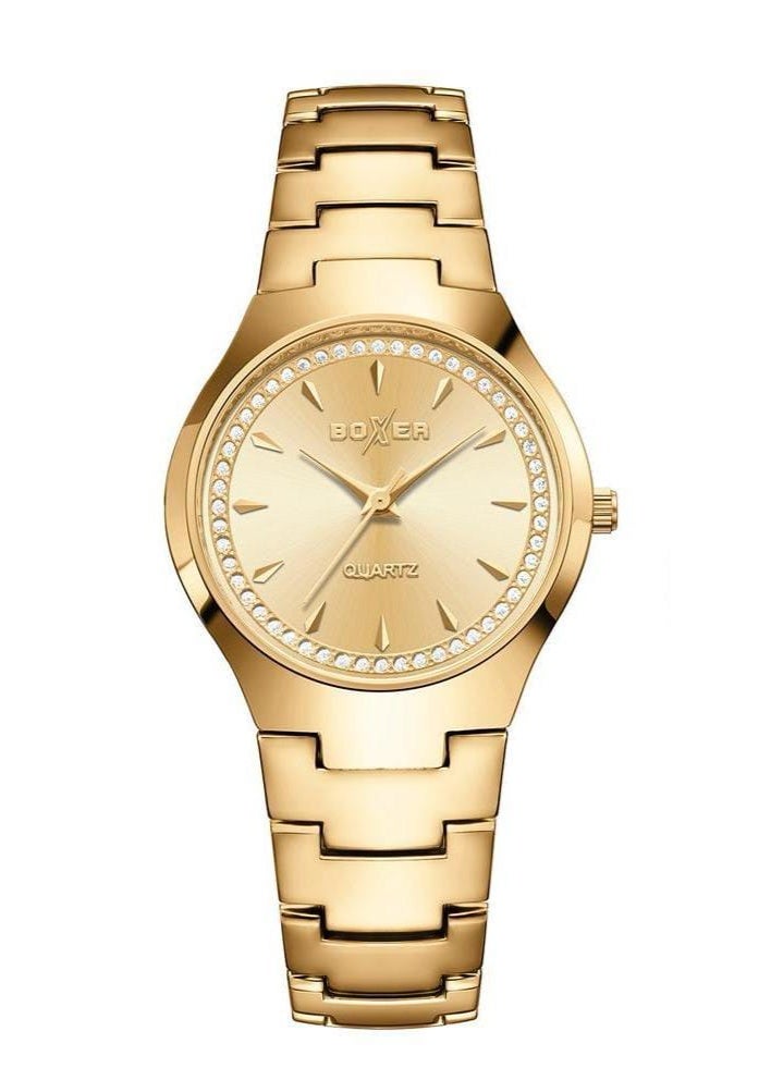 بوكسر ساعة بوكسر BX-073-8 للرجال، أنالوج، بسوار أنيق من الفولاذ المقاوم للصدأ، متينة وأنيقة - Image 1