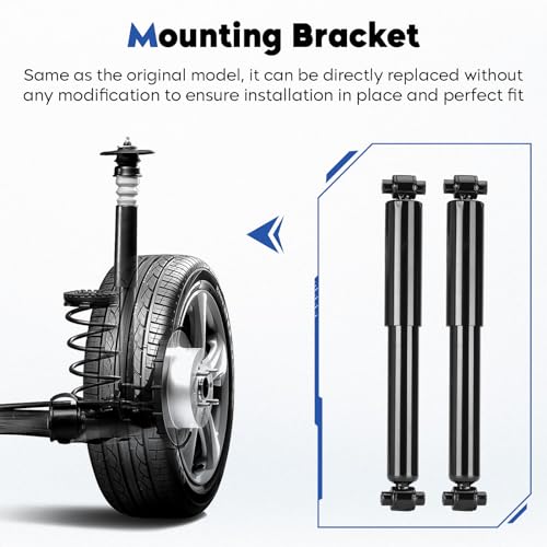 TadaMark Rear Shock Absorber Struts Assembly Fit for 2006-2012 Ford Fusion, 2009-2012 for Lincon MKZ, 2003-2008 for Mazda 6, 2009-2011 for Mercury Milan, Replace for 344363, 2Pcs - Image 3