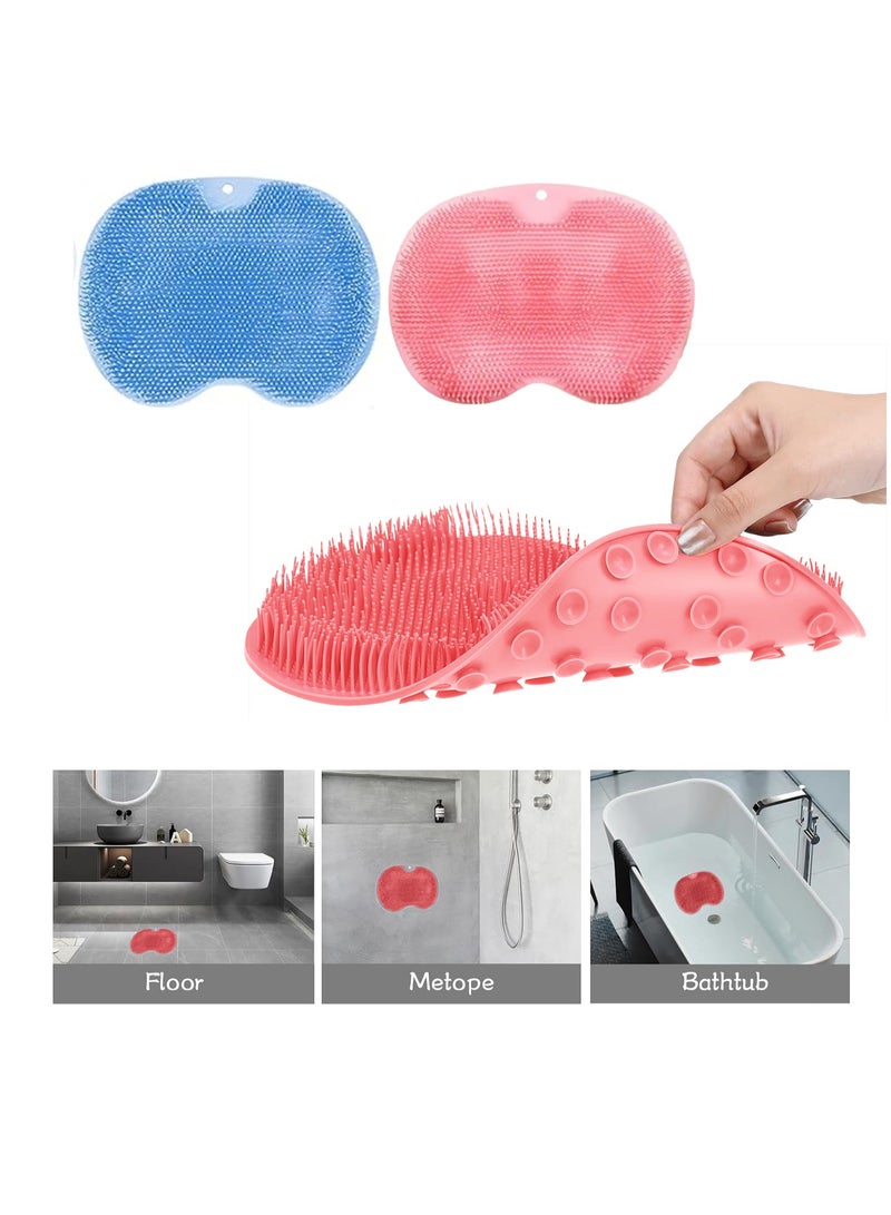 Silicone Body Scrubber Shower Bath Body Brush for Men Women,2 Pack - Image 1