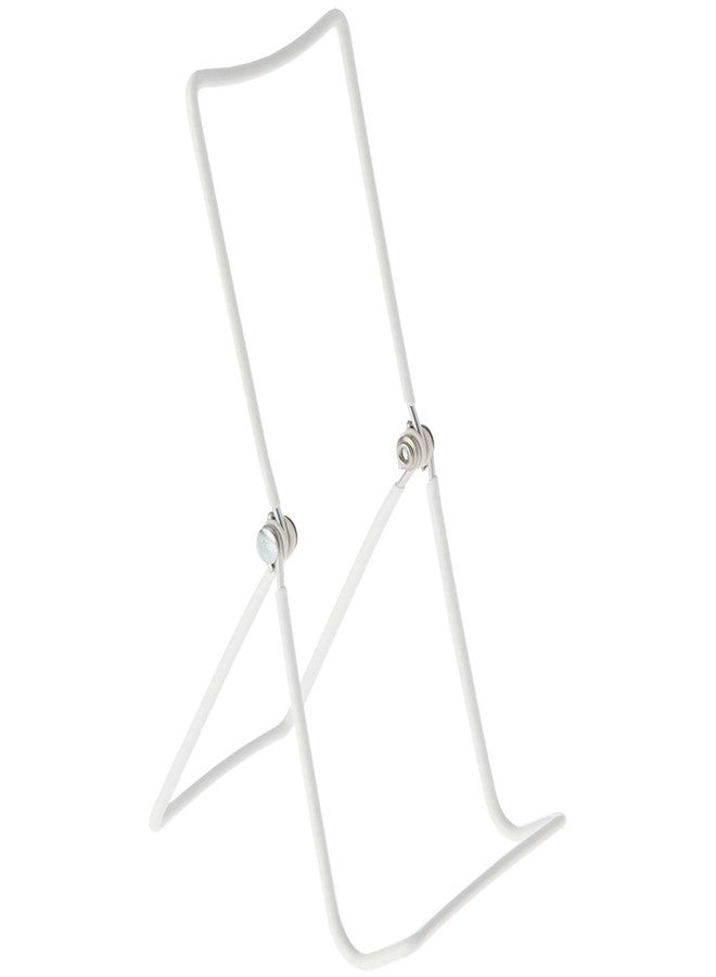 GIBSON HOLDERS 3A Adjustable White Wire Display Easel, 3.625" W x 4" D x 8.75" H, Pack of 12 - Image 1
