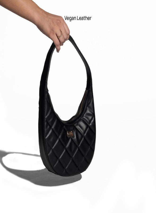 ICON Women sling bag | cross body | hand bag | Purse With Adjustable and Detachable Straps | Trendy Stylish Side Sling Bag for Women | (Black) - Image 4