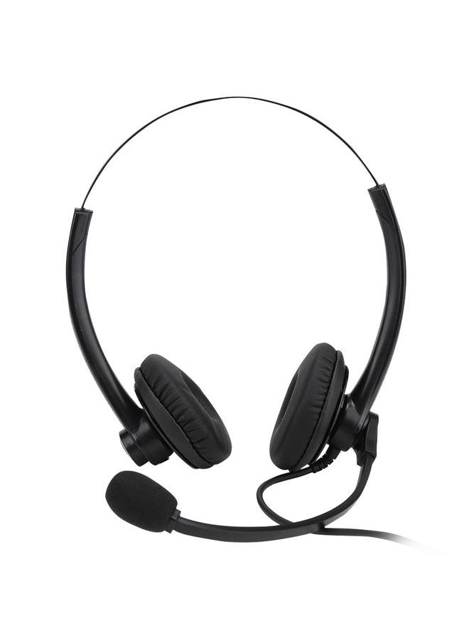 Thoraya - A26-RJ Call Center Customer Service Headset Telephone Headphone Noise Canceling Headset - Image 1