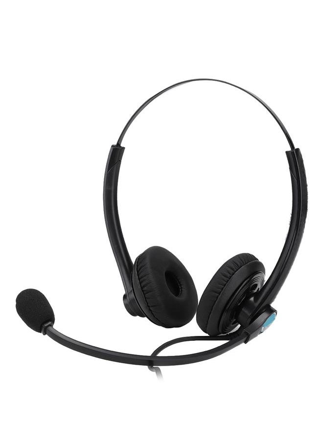 Thoraya - A26-RJ Call Center Customer Service Headset Telephone Headphone Noise Canceling Headset - Image 1