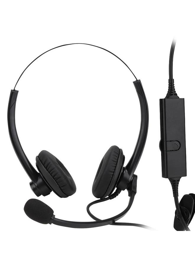Thoraya - A26-RJ Call Center Customer Service Headset Telephone Headphone Noise Canceling Headset - Image 1