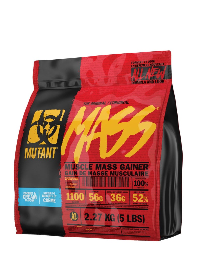 MASS - Cookies & Cream 2.27 Kg (5lbs)