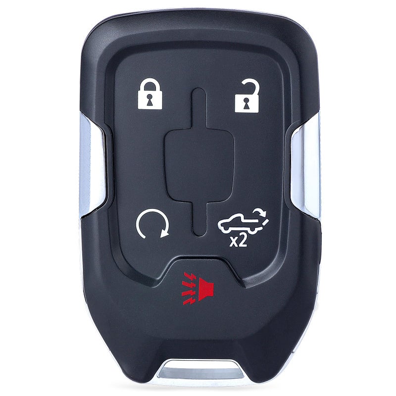 Keymall Keyless Entry Remote Key Fob Replacement for GMC Acadia 2021 2022 2023 for GMC Terrain 2021 2022 2023 2024for Chevy Chevrolet Silverado 5 Buttons HYQ1ES 13522854 13522904 434 MHz